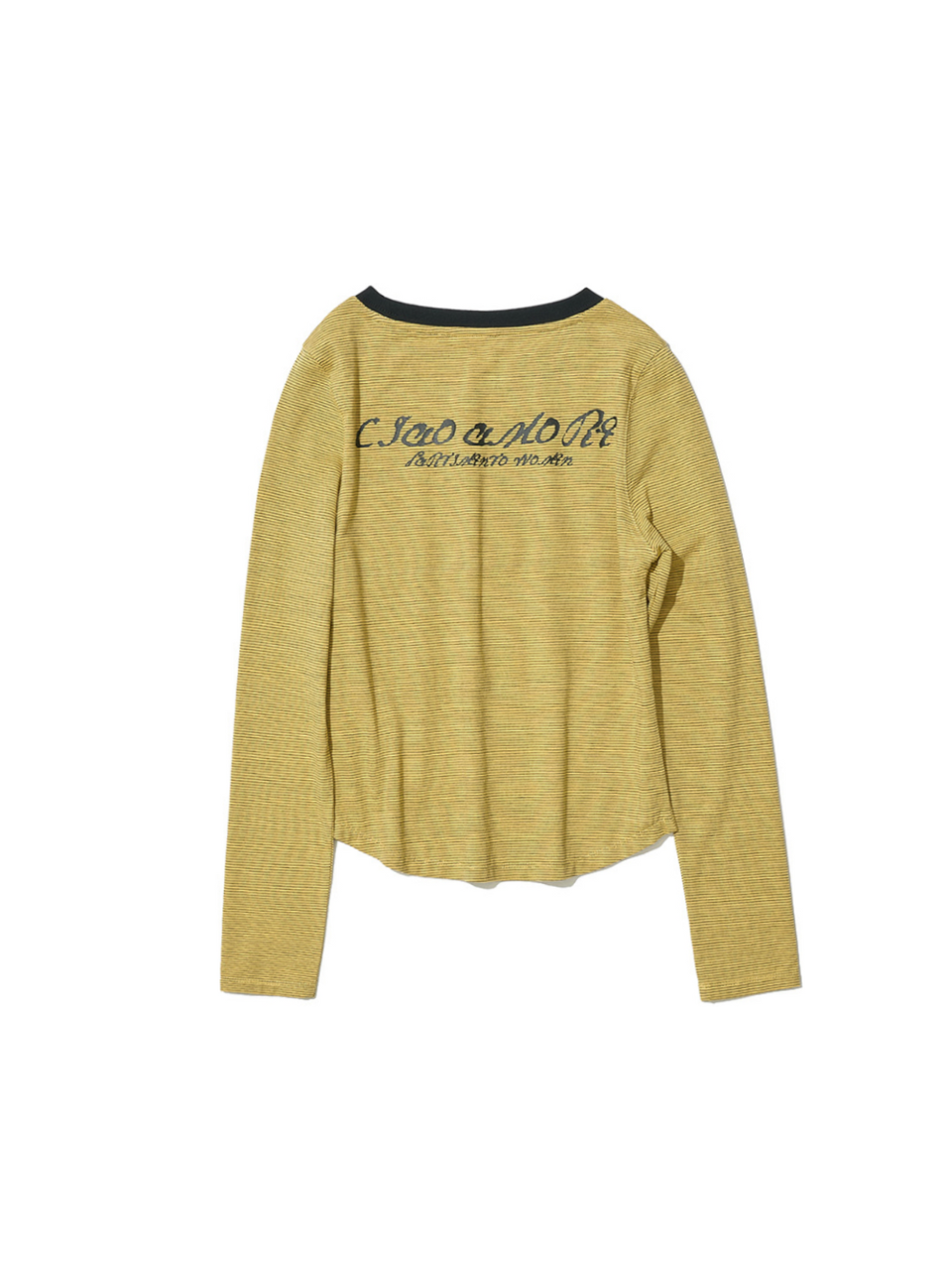 【aespa ウィンター着用】93 Ciao printed long sleeve tee