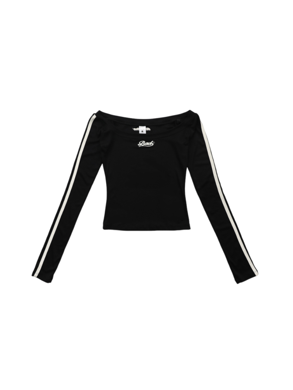 【aespa ニンニン着用】Barbara off shoulder top / black