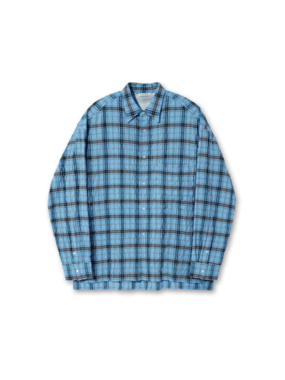 【ITZY ユナ着用】Blueberry check shirt