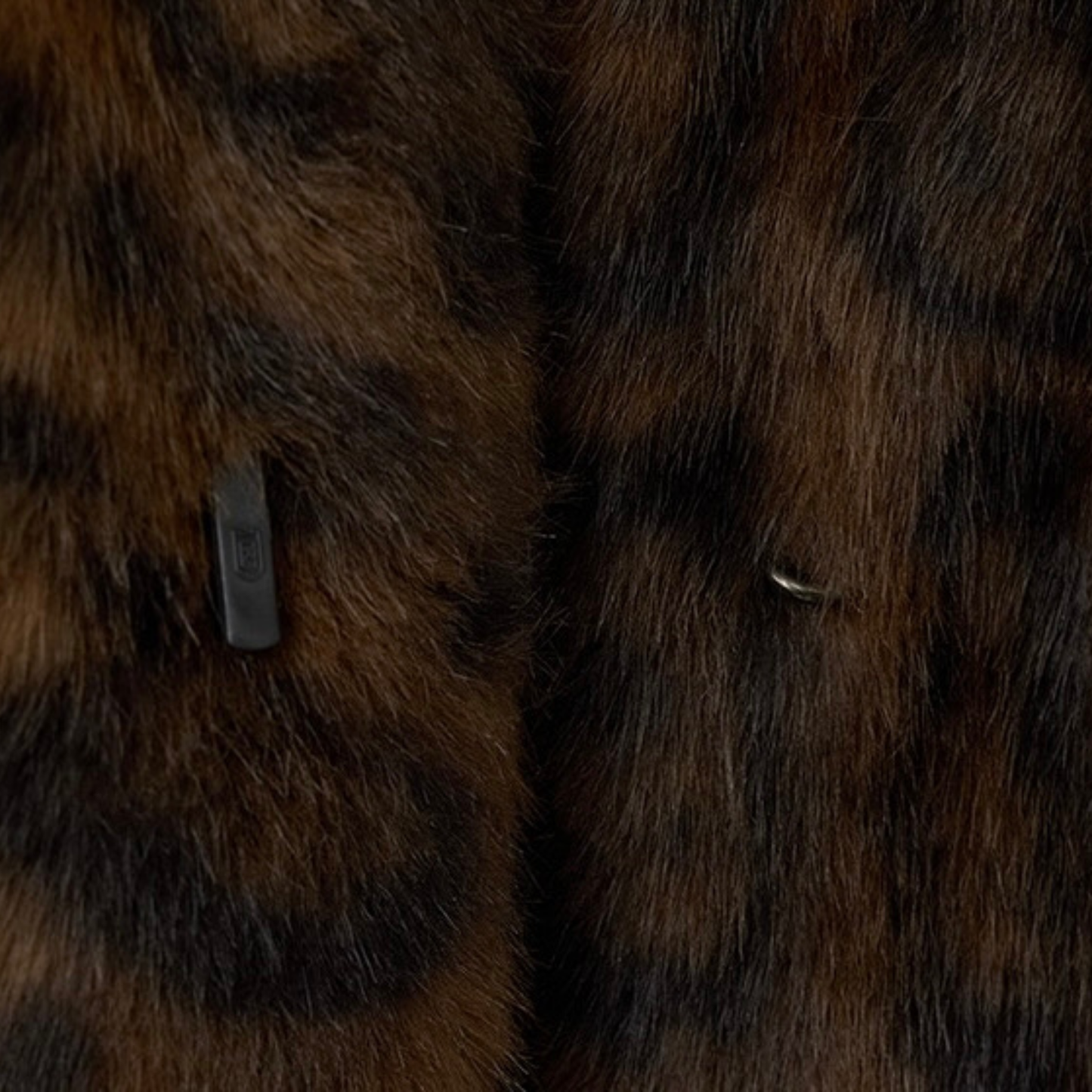 Leopard collar fur jacket brown【IVE ウォニョン着用】