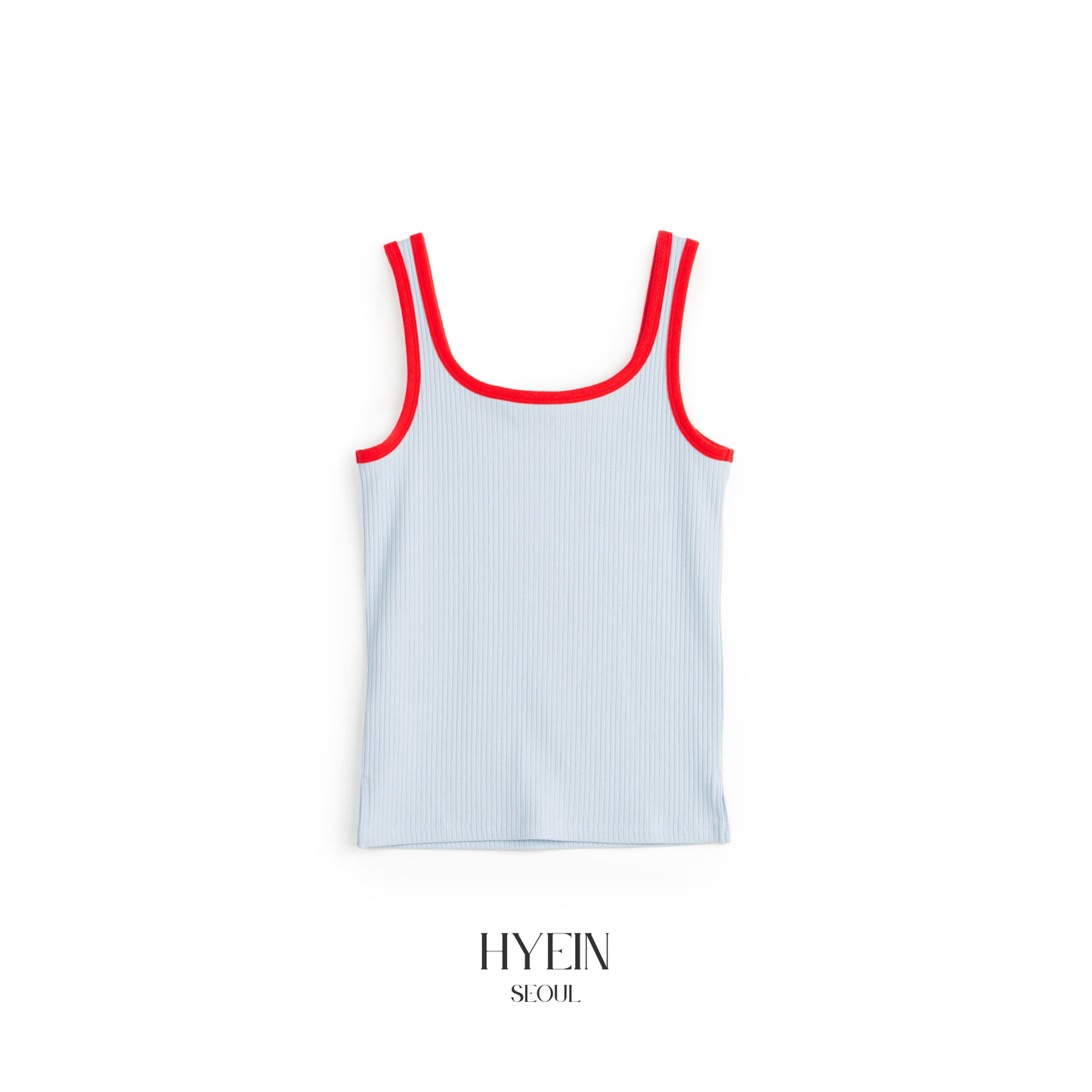 Mused sea shell emb tank top