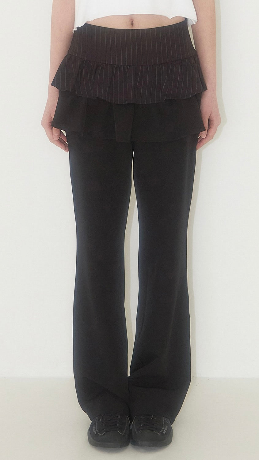 【予約配送】Ruffle color skirt pants