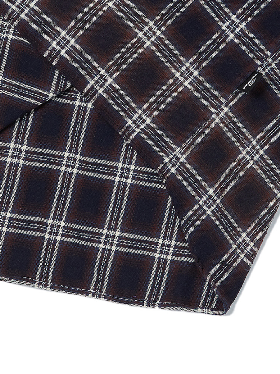 aespa カリナ着用 Spray check shirt / navy