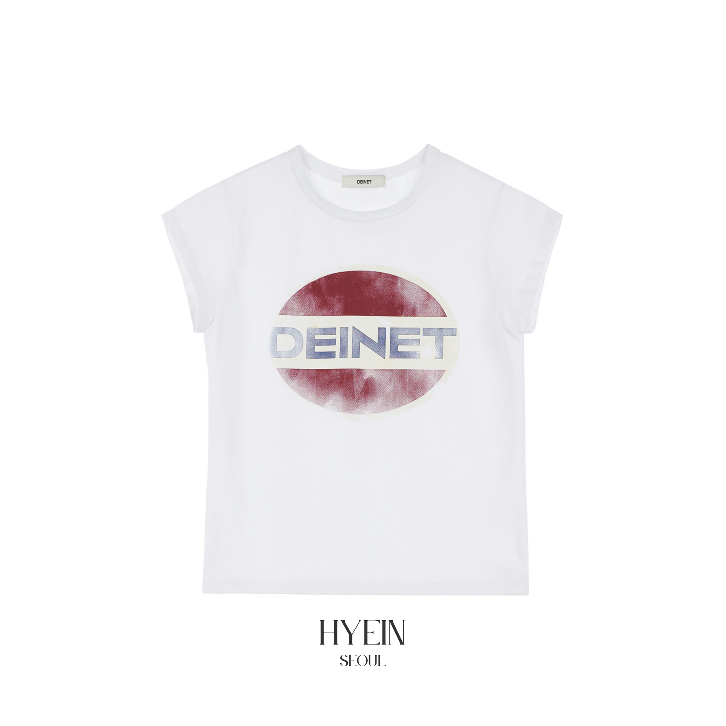Vintage graphic cropped t-shirts in white