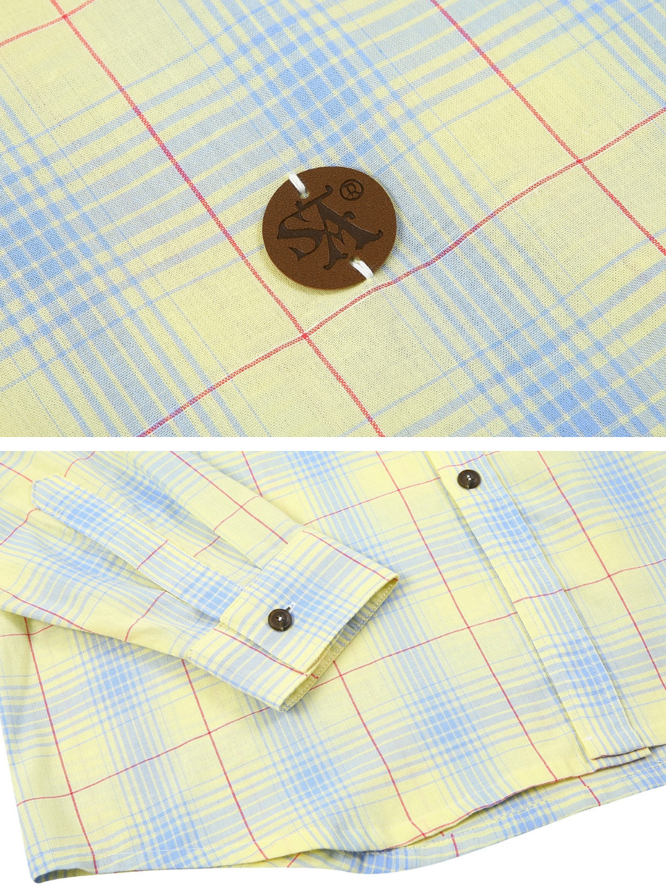 【aespa ウィンター着用】Summer light check shirt