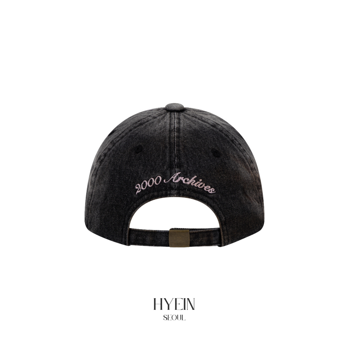 【IVE リズ着用】Addict cap / black denim