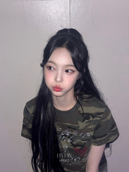Ames hotfix crop tee camo