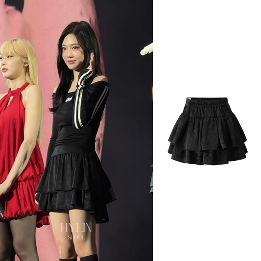 【HAESOOL】Two Line Ear Cuff_YUE4280 (1 piece)〜aespa着用 aespa ニンニン着用 – hyein