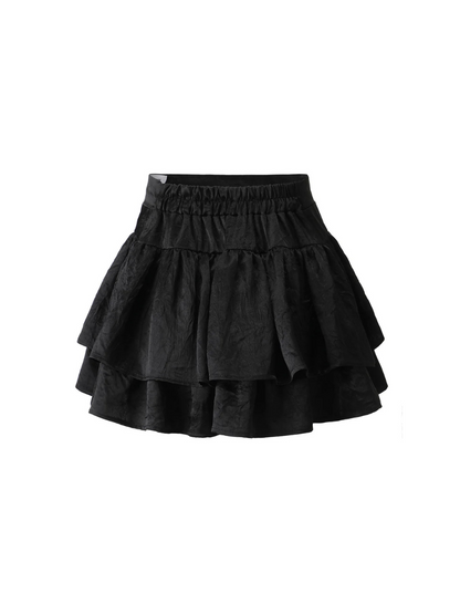 【aespa ニンニン着用】Ballerina skirt / black