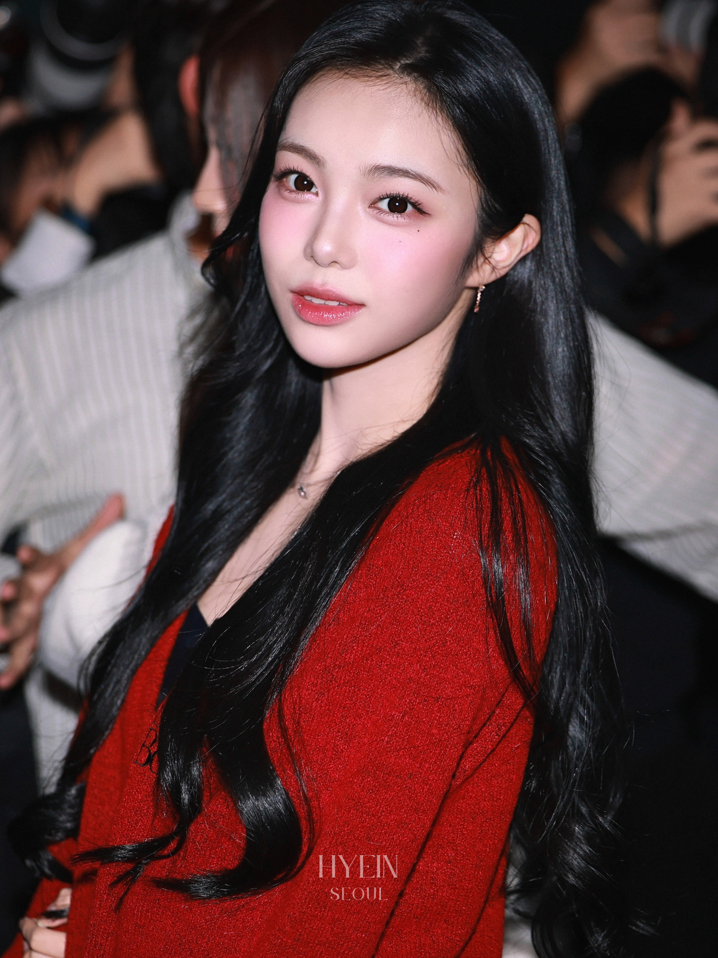 Betty boop overfit v neck knit cardigan【Hearts2Hearts イアン着用】