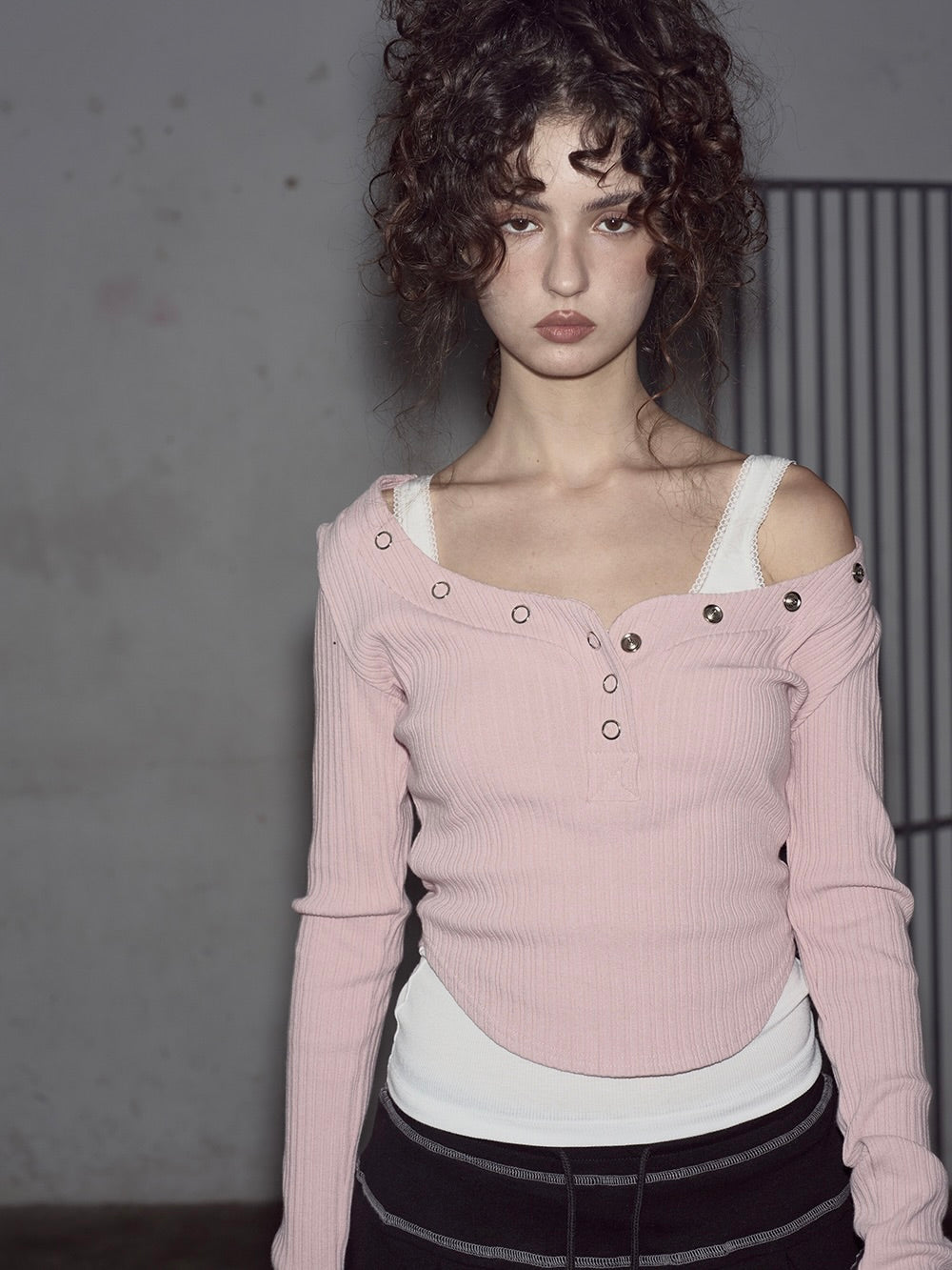 Bunny snap button top【Hearts2Hearts(H2H) イアン着用】