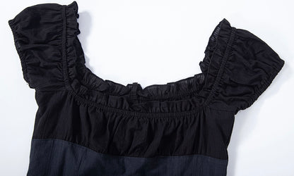 Cindy shirt top / black【Hearts2Hearts(H2H) カルメン着用】