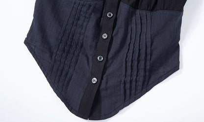 Cindy shirt top / black【Hearts2Hearts(H2H) カルメン着用】