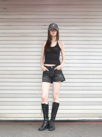 【IVE リズ着用】Dalit short pants / black