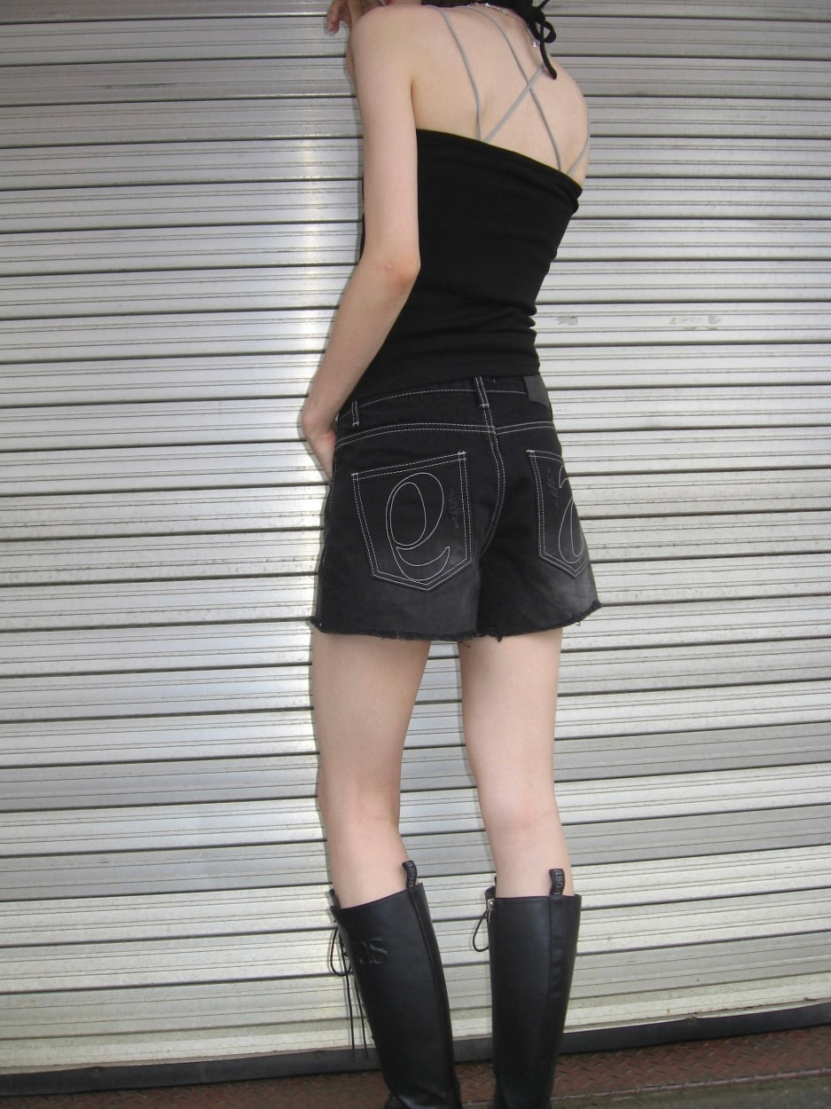 【IVE リズ着用】Dalit short pants / black