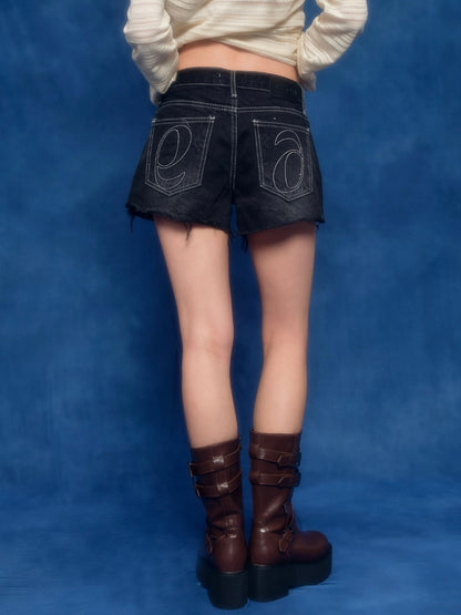 【IVE リズ着用】Dalit short pants / black