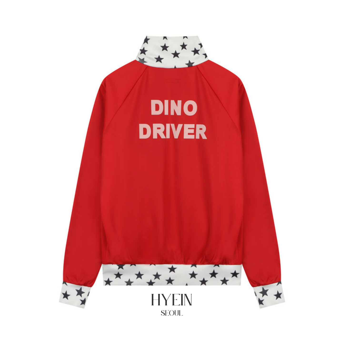 【ILLIT モカ着用】Dino driver track jacket / red