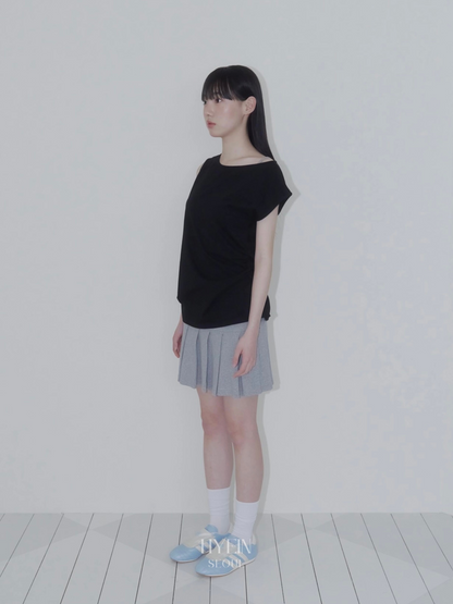 【ILLIT モカ着用】Eyelet loose sleeveless