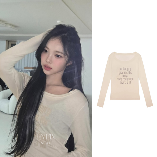 Funk mesh top / cream