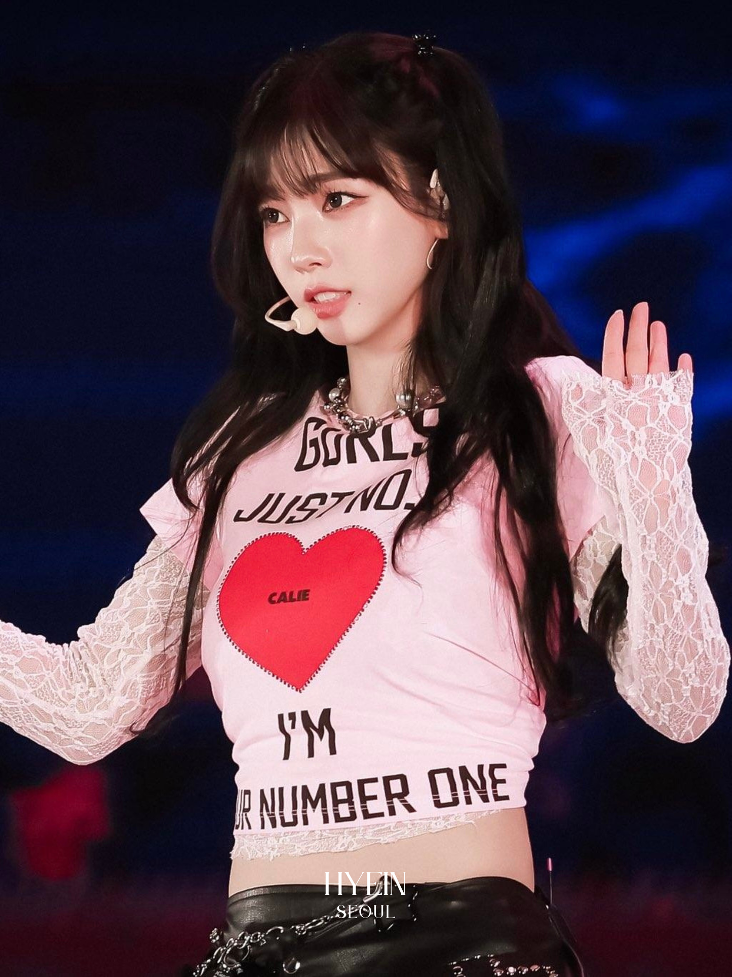 Gurls just t-shirt pink【aespa カリナ着用】