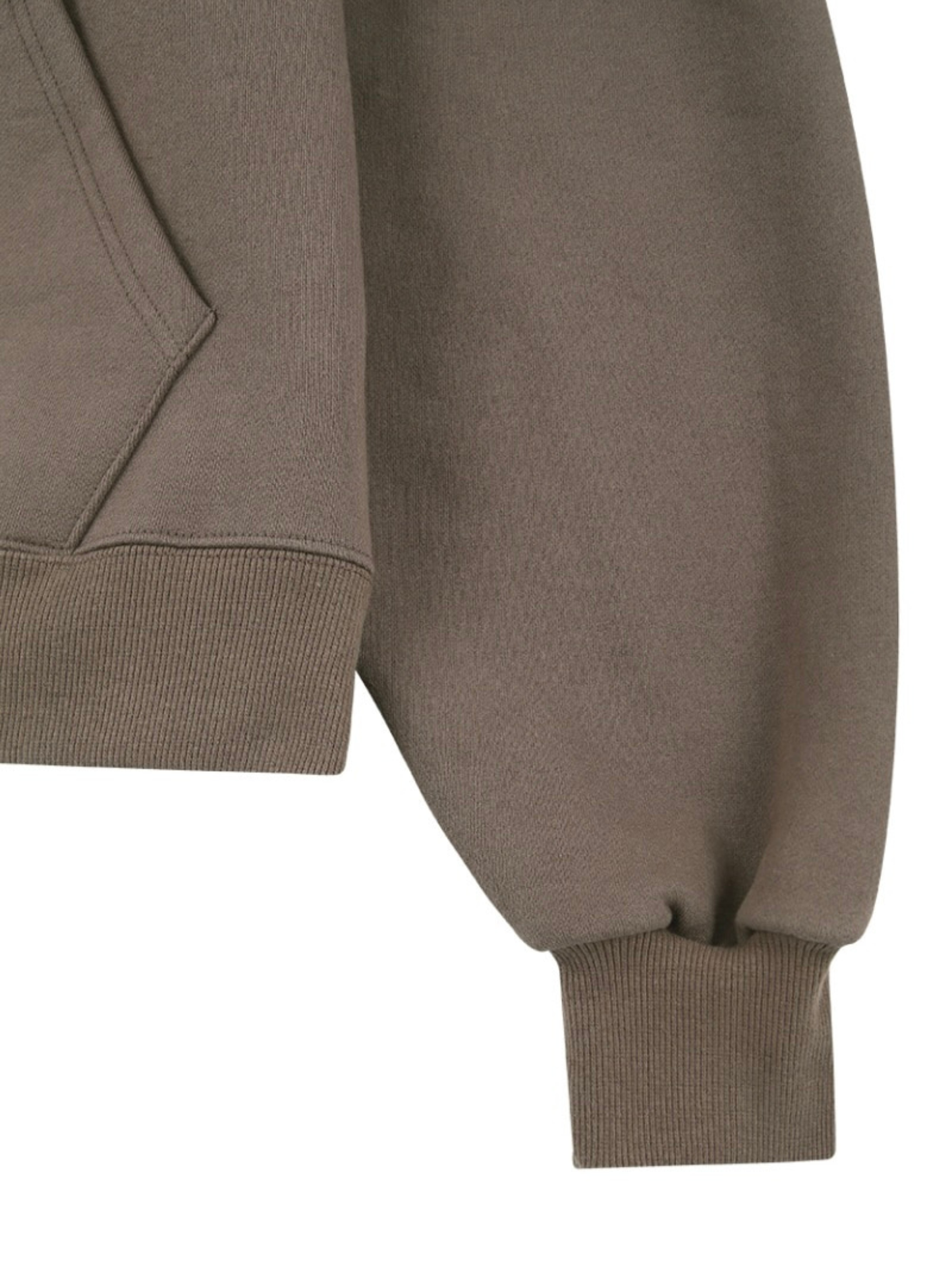 Leopard applique hoodie / brown【Hearts2Hearts イアン着用】