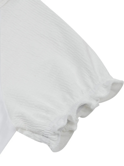 【ILLIT モカ着用】Lucky puff sleeve top