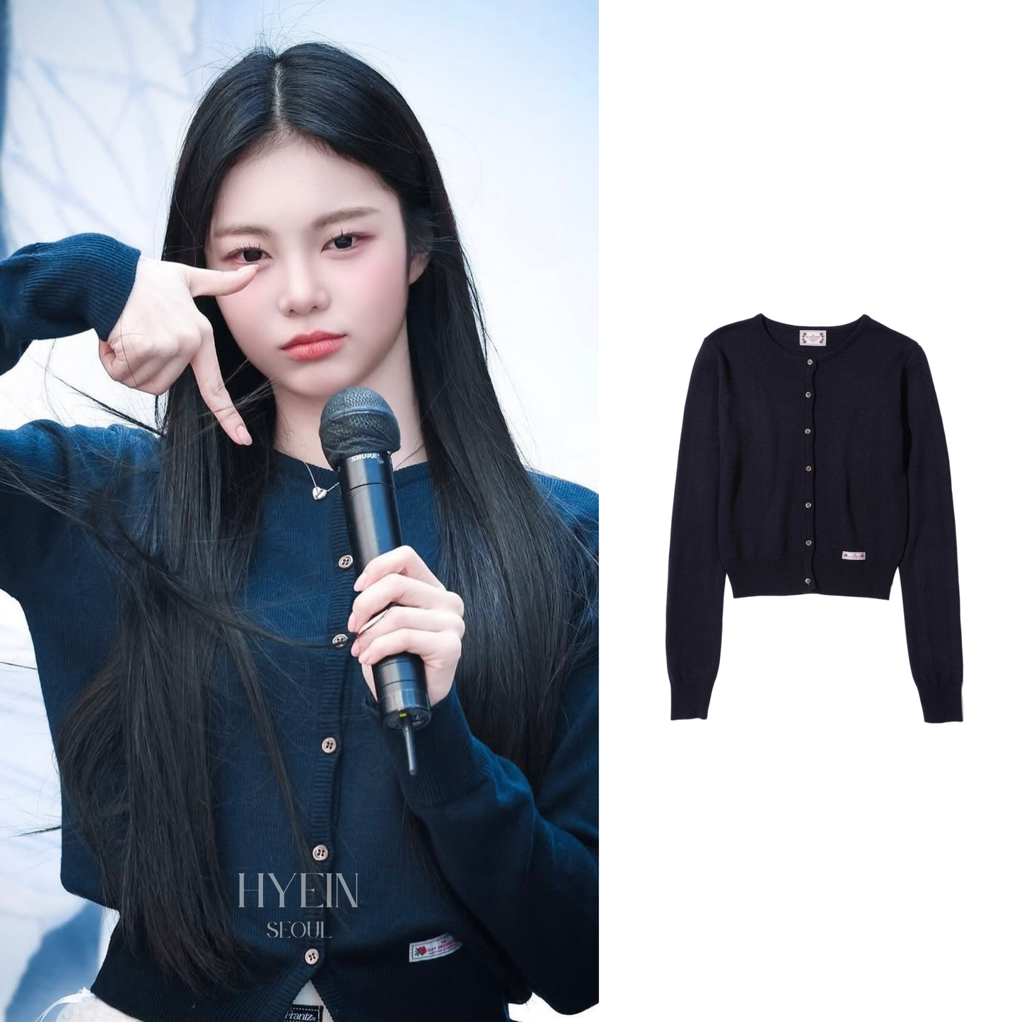 [Worn by Ian from Hearts2Hearts] My go to cardigan / navy