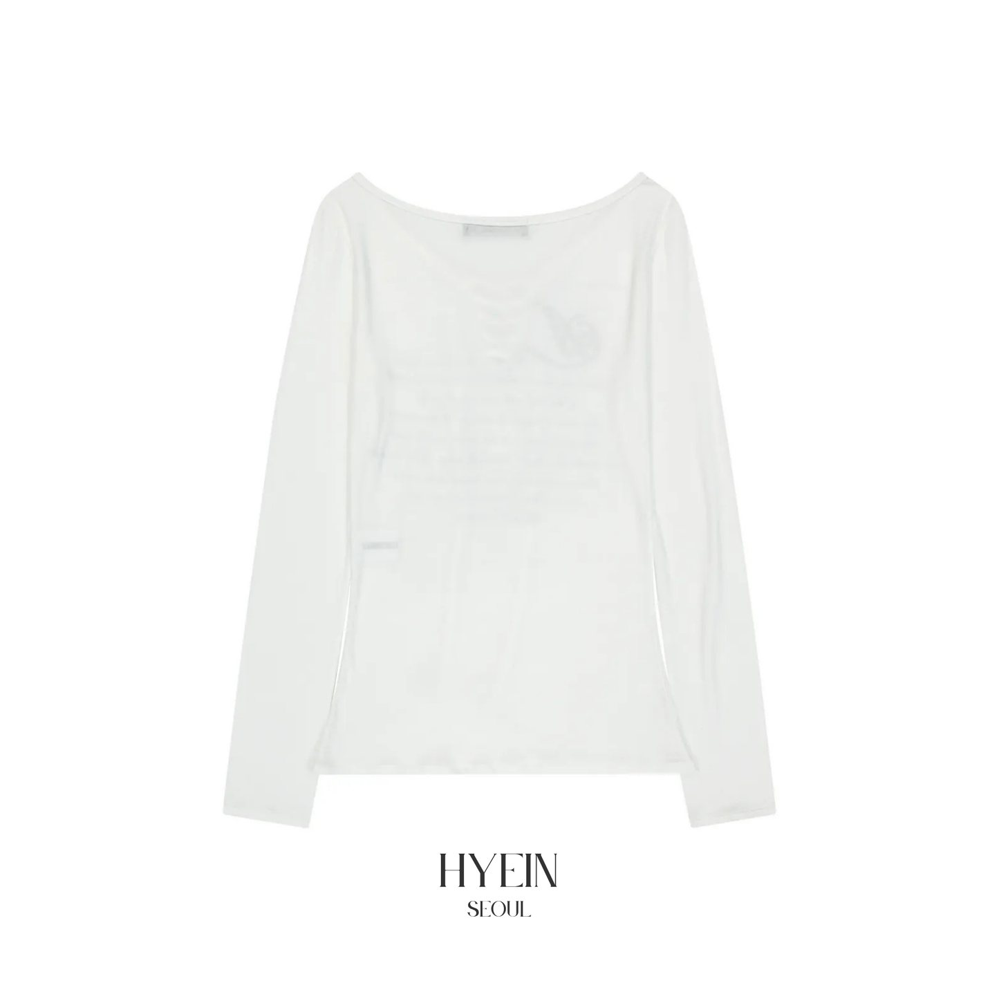 Pale print lace up long sleeve top / white【ILLIT イロハ着用】
