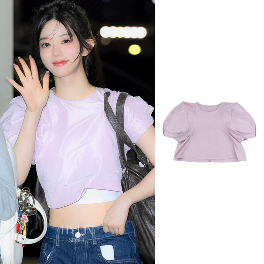Pintuck summer jacket in pink