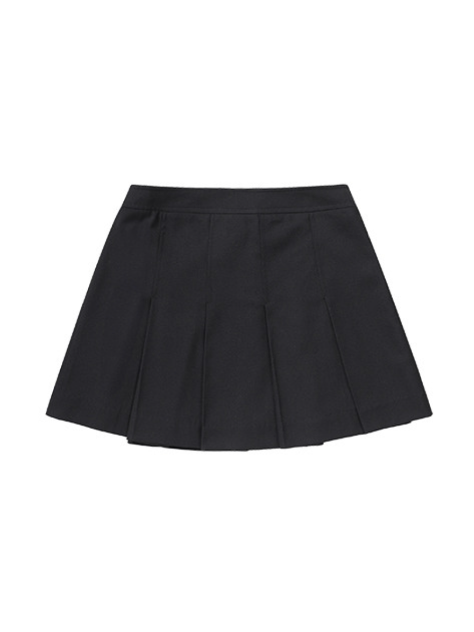 【LE SSERAFIM ウンチェ着用】Pleats wrap skirt bk
