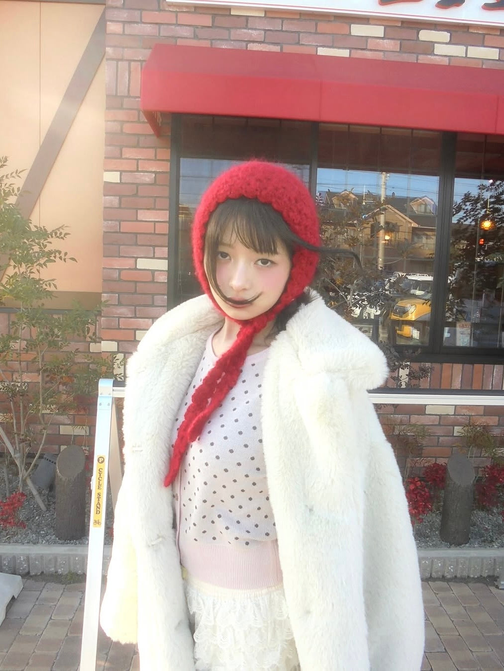 IVE レイ着用】Polka dot cardigan – hyein