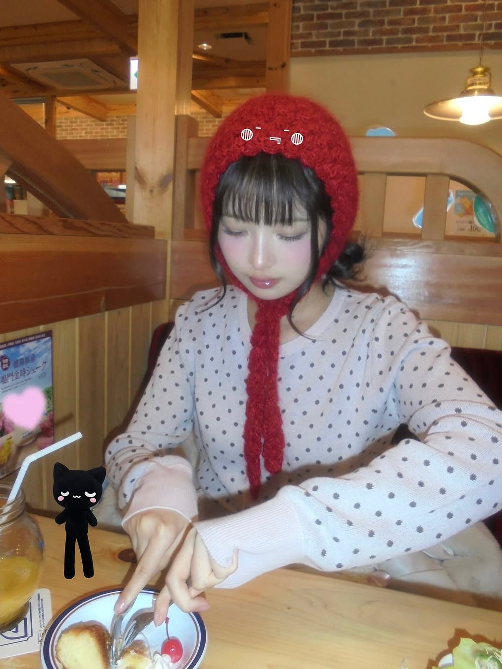 IVE レイ着用】Polka dot cardigan – hyein