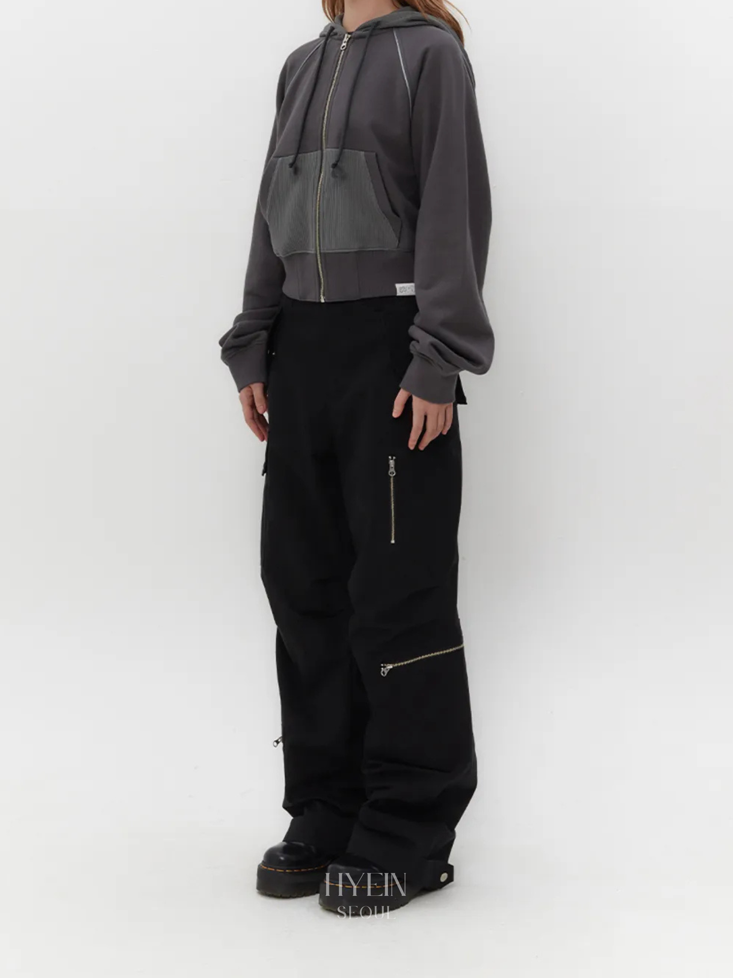Ripstop cargo pants / black【aespa カリナ着用】