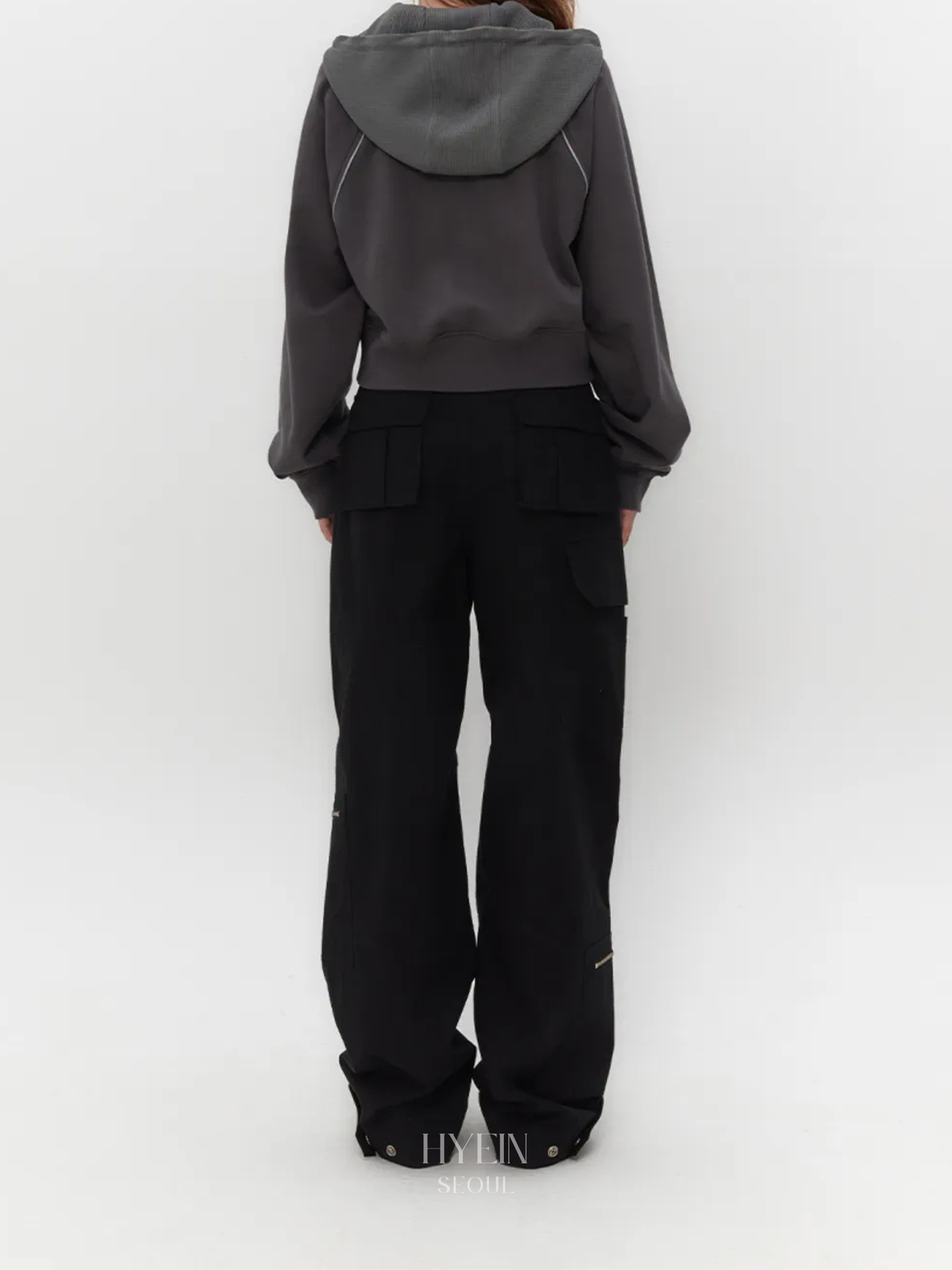 Ripstop cargo pants / black【aespa カリナ着用】