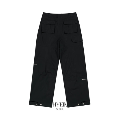 Ripstop cargo pants / black【aespa カリナ着用】