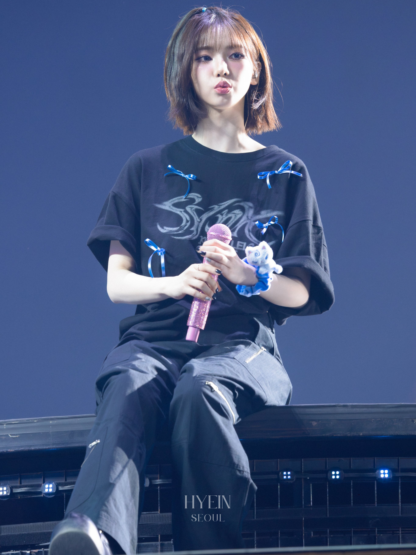 Ripstop cargo pants / black【aespa カリナ着用】