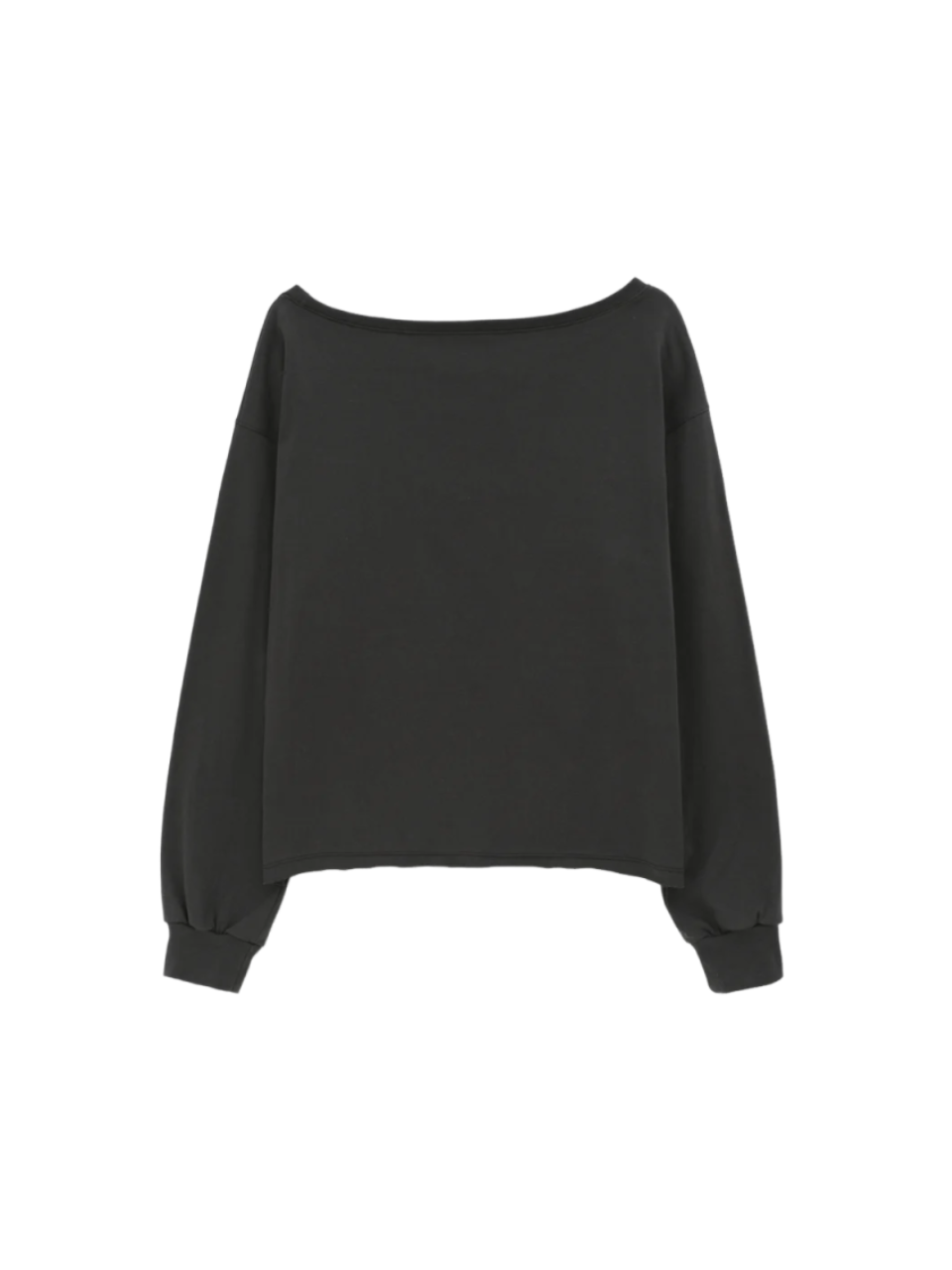 [Worn by Ian from Hearts2Hearts] Ritz boat neck printed long sleeve tee