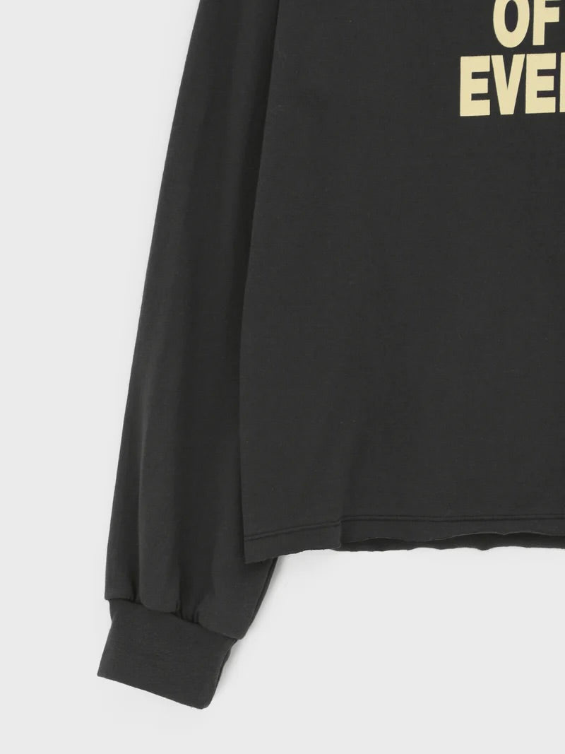[Worn by Ian from Hearts2Hearts] Ritz boat neck printed long sleeve tee