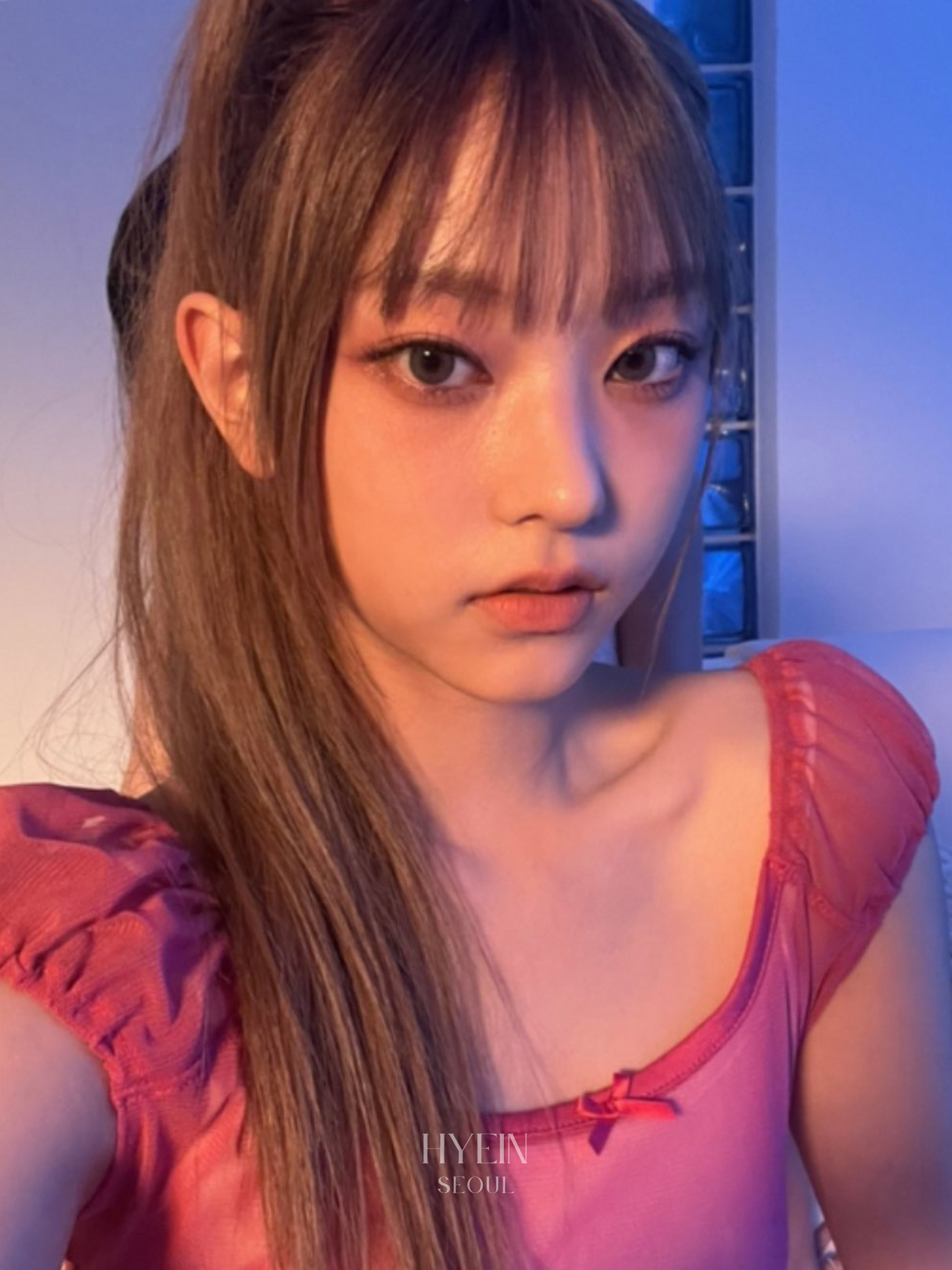 See-through mesh ribbon top