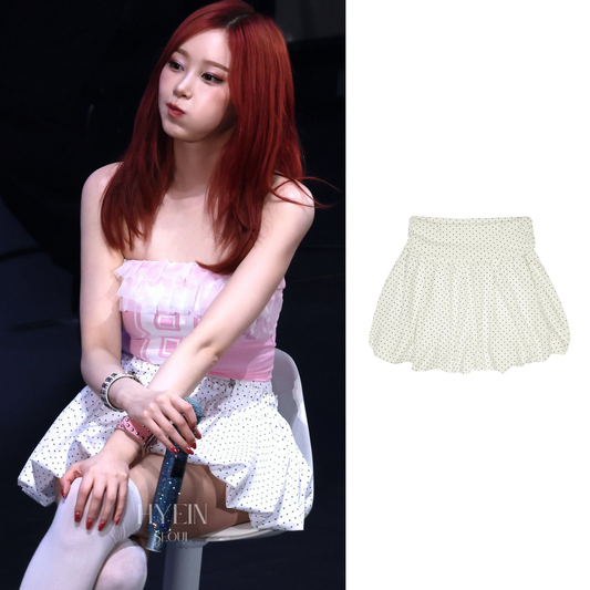 Sm balloon skirt / white