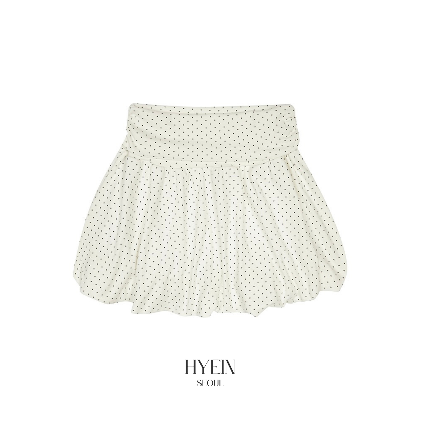 Sm balloon skirt / white