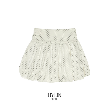 Sm balloon skirt / white