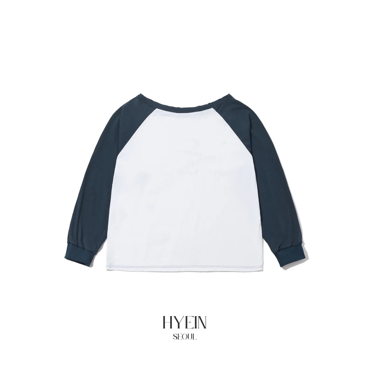 【ILLIT ミンジュ着用】Stardust raglan long sleeve / navy