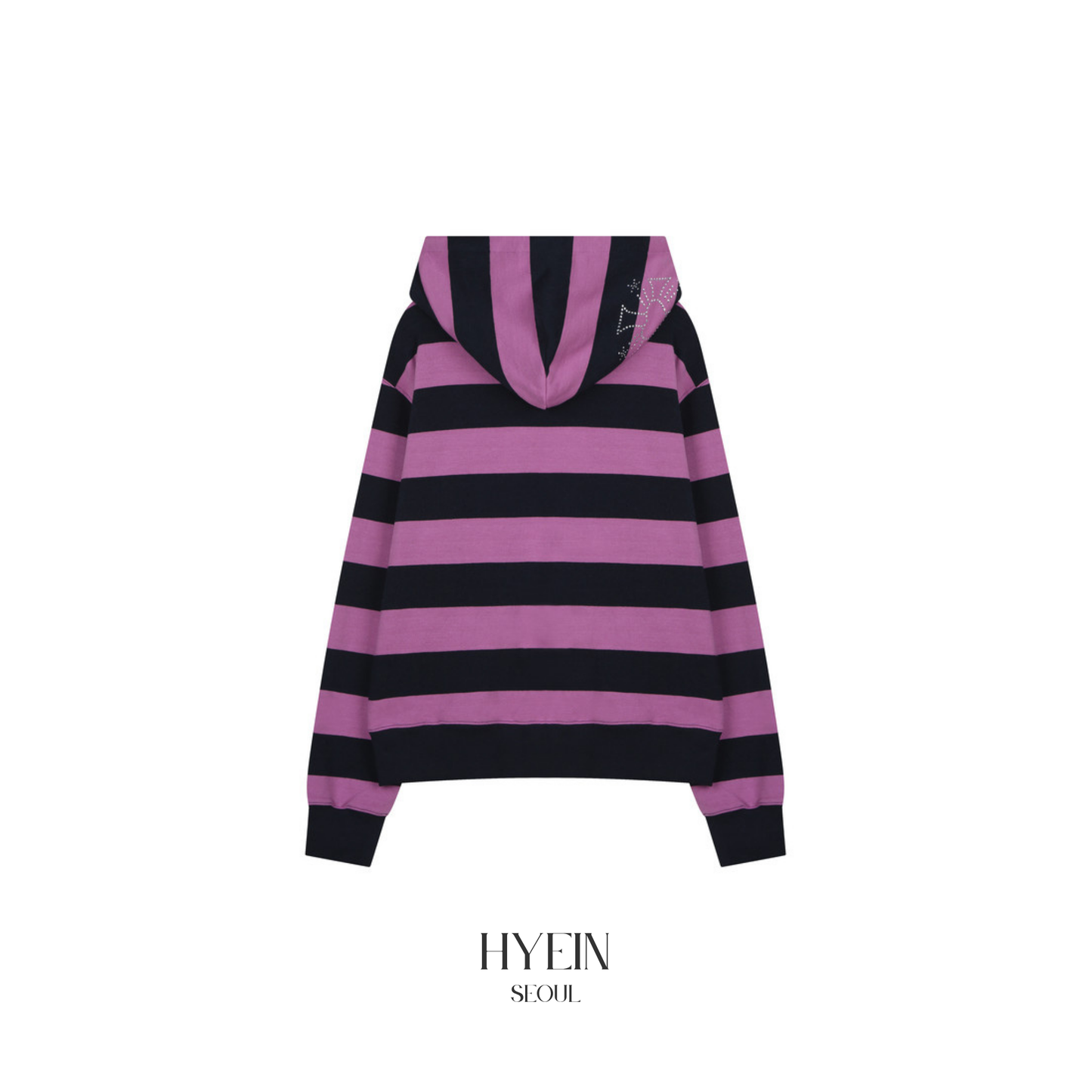 Time table hooded zip up / purple【ILLIT モカ着用】