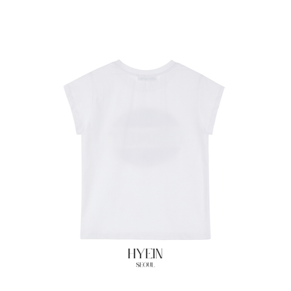 Vintage graphic cropped t-shirts in white