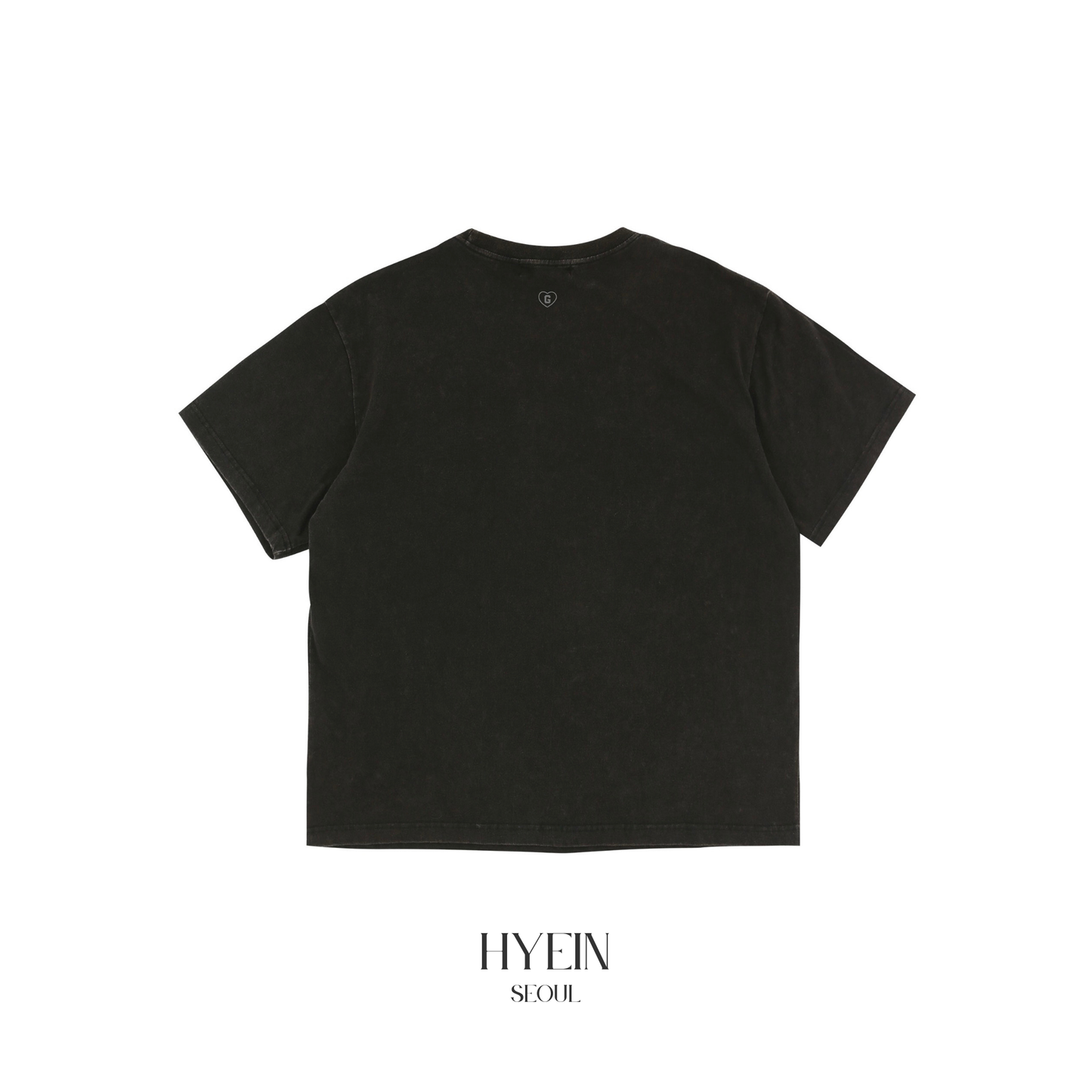 Vision washed t-shirts / washed black
