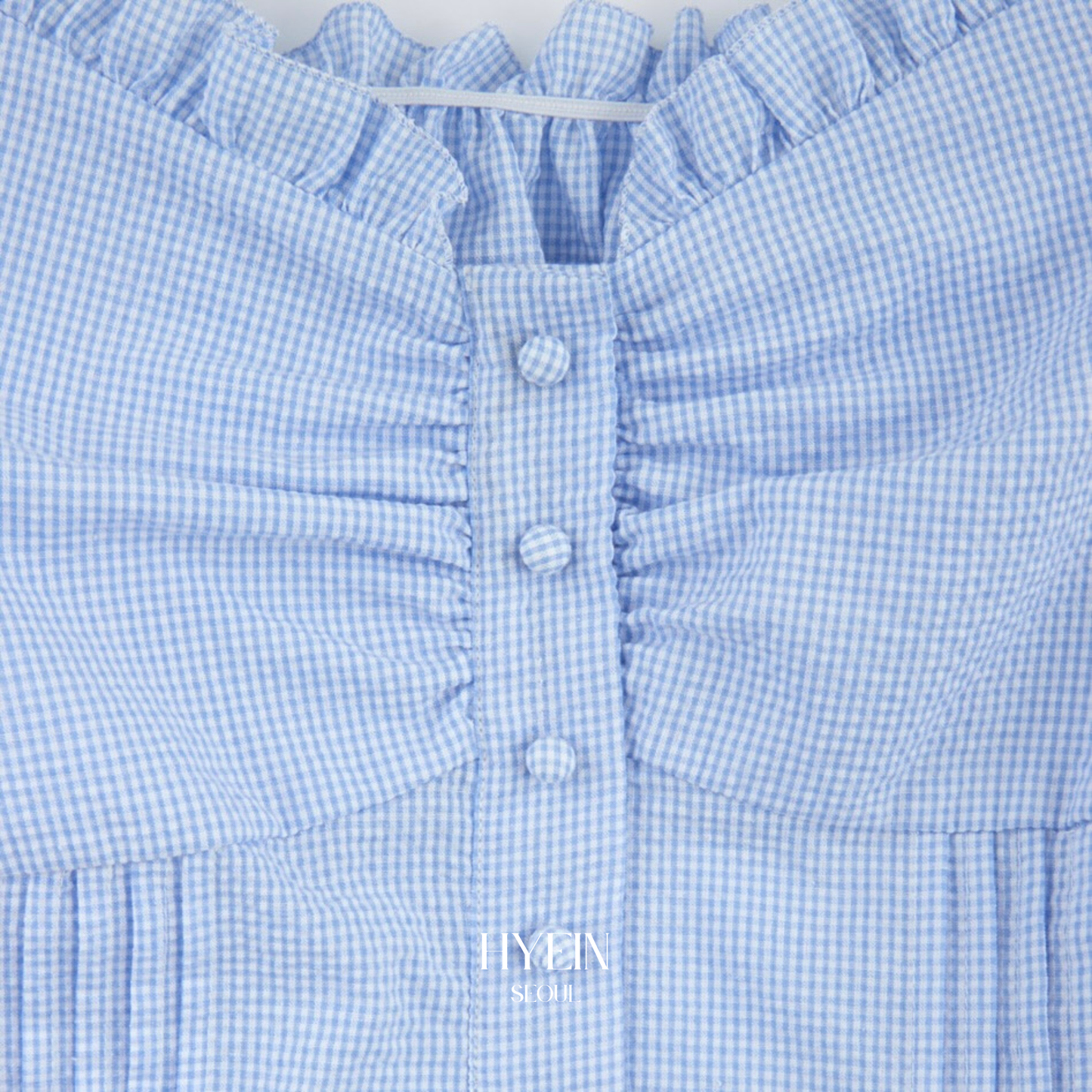 lotsyou ella blouse check blue【Hearts2Hearts(H2H) ian】